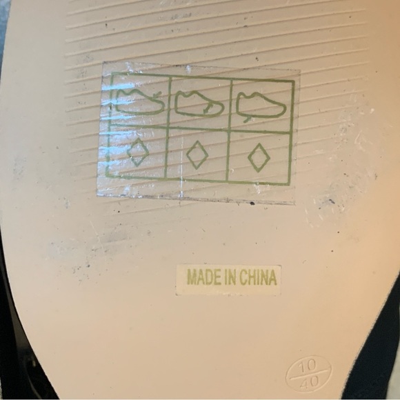 Bamboo Mary Jane Heels Shoes Womens 10 Black Preppy 90’s Goth Witchy Wedding - Picture 7 of 9